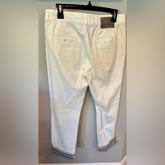 Escada Sport White Straight Leg Pants - Made in Italy - Picture 4 of 11